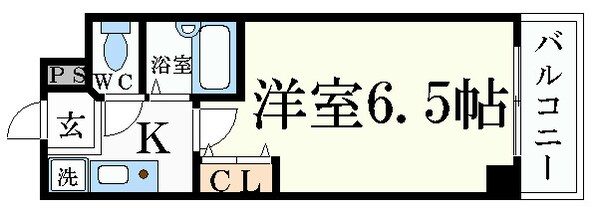 プレサンス京都烏丸御池の物件間取画像